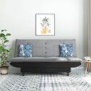Amazon Brand - Solimo Tarnavo 3 Seater Sofa cum Bed (Fabric, Light Brown)...