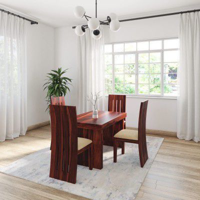Amazon Brand - Solimo Tarnowo Four Seater Dining Table 