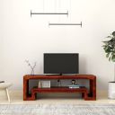 Amazon Brand - Solimo Teleos Sheesham Wood TV Cabinet, Honey Finish...