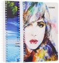 Amazon Brand - Solimo Three Subject Spiral Notebook, A5 Size, 240 Pages...