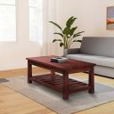 Amazon Brand - Solimo Tiernan Durable Coffee Table (Acacia Wood with Honey Finish)...