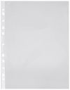 Amazon Brand - Solimo Transparent Document Sleeves, Leaf Sheet Clear Certificates/Waterproof Sheet Protectors 11 Holes Punched Ring Files (A4 Size) (150 Micron, A4)...