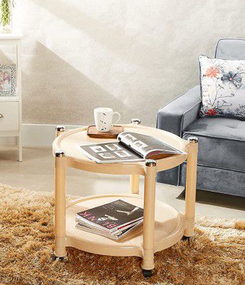 Amazon Brand - Solimo Plastic Center Trolley Coffee Table