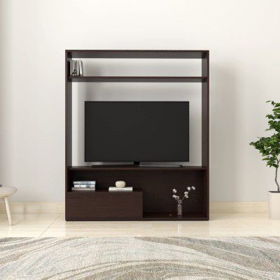 Amazon Brand - Solimo Truro Engineered Wood Entertainment Unit with 1 Drawer and 4 Shelves 