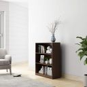 Amazon Brand - Solimo Tucana Engineered Wood Mini Bookcase (Walnut Finish, Set of 3 Shelves)...
