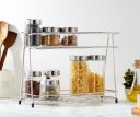 Amazon Brand Solimo Two-Tier Kitchen Rack...