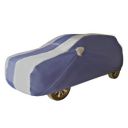 Amazon Brand - Solimo UV Protection & Dust Resistant Car Cover for MG Hector (Blue & Silver)...