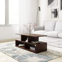 Amazon Brand - Solimo Venus Engineered Wood Contemporary Walnut Finish Coffee Table (Brown)...