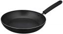 Solimo Virgin Aluminium Non-Stick Frypan with Non-Stick Coating | Black -24 cm & 2mm Thickness...