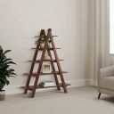 Amazon Brand - Solimo Wichin Solid Sheesham Wood Bookshelf, Natural Finish, 5 Shelves...