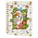 Amazon Brand - Solimo Wild Wonderland Wirebound Notebook | 80 GSM | 160 Pages (165 X 215 mm)...