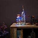 Amazon Brand - Solimo Wine-Bottle String Lights, Copper Wire, Battery-Operated, 2 M (Multicolour, 20...