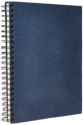 Amazon Brand - Solimo Wiro Bound Sketch Book, A4 Size, 60 sheets, 160 GSM (Acid Free)