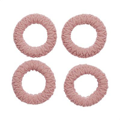 Amazon Brand - Solimo Womens Rubber Bands, Pack of 4