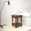 Solimo WUN Modern End Table Sheesham Wood...