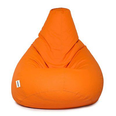 Amazon Brand - Solimo XXL Bean Bag Cover (Orange)