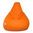 Amazon Brand - Solimo XXL Bean Bag Cover (Orange)...