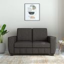 Amazon Brand - Solimo Zates 2 Seater Sofa (Fabric, Brown)...
