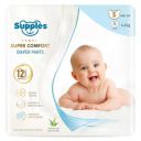 Amazon Brand – Supples Super Comfort Baby Diaper Pants | Small (4–8 kg), 70 Count...