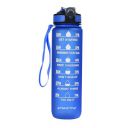 Amazon Brand - Symactive 1 Litre Plastic Water Bottle (Blue)...