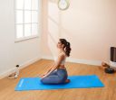 Amazon Brand - Symactive 4mm Anti-Skid yoga Mat with Carrying Strap for Gym & Outdoor...