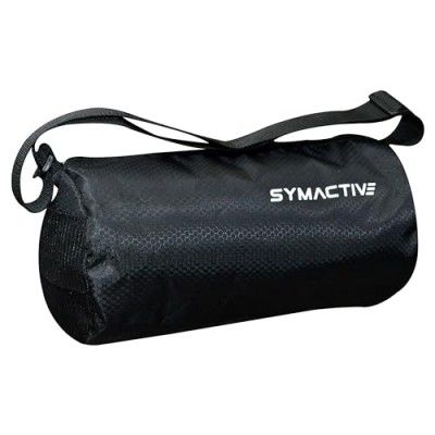 Amazon Brand - Symactive Basic Polyester Bag/Gym Bags/Adjustable, 18 Cm, Black