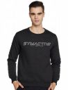 Amazon Brand - Symactive Men's Cotton Poly Brushed Fleece/Bio-Wash 300 GSM Crew Neck Sweatshirt (818ZA-AW21-SYM-SWT-02-anthra Melange-S_Anthra Melange_S)...