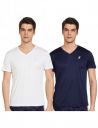 Amazon Brand - Symactive Men's Regular T-Shirt (AW21-SYM-MT-05_White + Navy 2XL)...