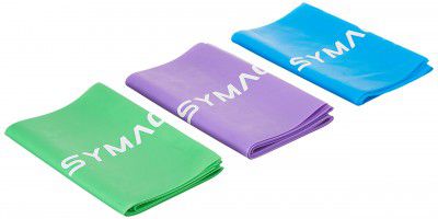 Amazon Brand Symactive TPE Resistance Band for Exercises Set of 3
