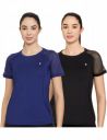 Amazon Brand - Symactive Women's Regular Fit T-Shirt (Pack of 2)...
