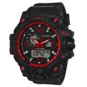 Symbol Analog-Digital Men's Watch (Dial Colored Strap)...