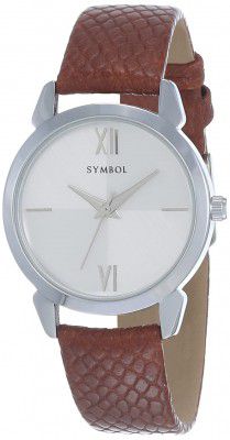 Amazon Brand - Symbol Analog Women's Watch (Dial Colored Strap)