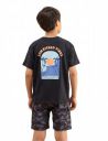 Amazon Brand - Symbol Boys 100% Cotton Oversized Graphic Printed Half Sleeves T-Shirt...