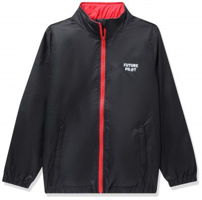 Amazon Brand - Symbol Boy's Polyester Standard Length Jacket