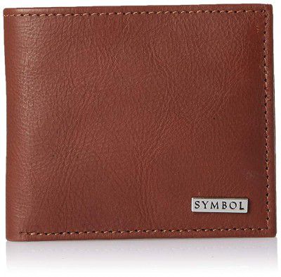 Amazon Brand - Symbol Brown Leather Mens Wallet (SY191230-300B)