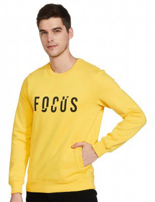 Amazon Brand - Symbol Cotton Blend Men Crew Neck Sweatshirt