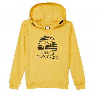 Amazon Brand - Symbol Cotton Girls Hooded Sweatshirt