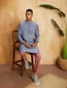 Amazon Brand - Symbol Cotton Solid Regular Men's Kurtas...