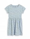 Amazon Brand - Symbol Girls Fit and Flare Printed 100% Cotton Knit Dress...