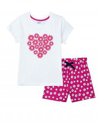 Amazon Brand - Symbol Girls Pajama Set