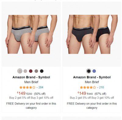 Amazon Brand - Symbol Men Briefs
