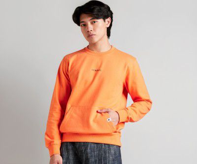 Amazon Brand - Symbol Men Cotton Rich Light Weight Crew Neck Sweatshirt