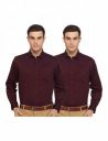 Amazon Brand - Symbol Men Formal Regular Fit Shirt (Pack of 2)...