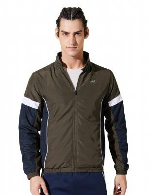 Amazon Brand - Symbol Men Polyester Standard Length Windbreaker
