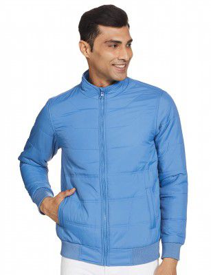 Amazon Brand - Symbol Men Quilted Bomber Jacket