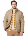 Amazon Brand - Symbol Men Quilted Bomber Winter Jacket with Band Collar...