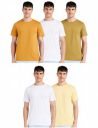 Amazon Brand - Symbol Men Regular Round Neck T-Shirt (Pack of 5)...