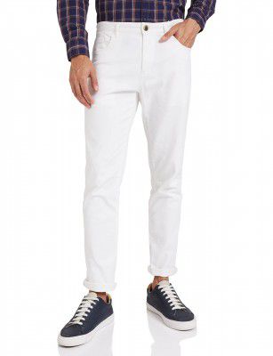 Amazon Brand - Symbol Men Stretchable Casual Pants (Slim Fit)
