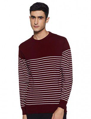 Amazon Brand - Symbol Mens Blouson Acrylic Sweater