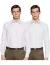Amazon Brand - Symbol Men's Checkered Regular Fit Full Sleeve Formal Shirt (Combo Pack of 2)...
